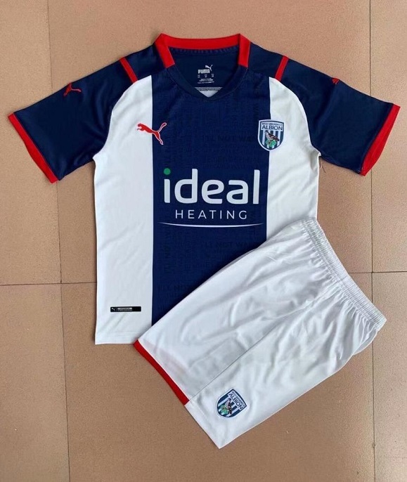 Kids-West Bromwich Albion 21/22 Home Soccer Jersey